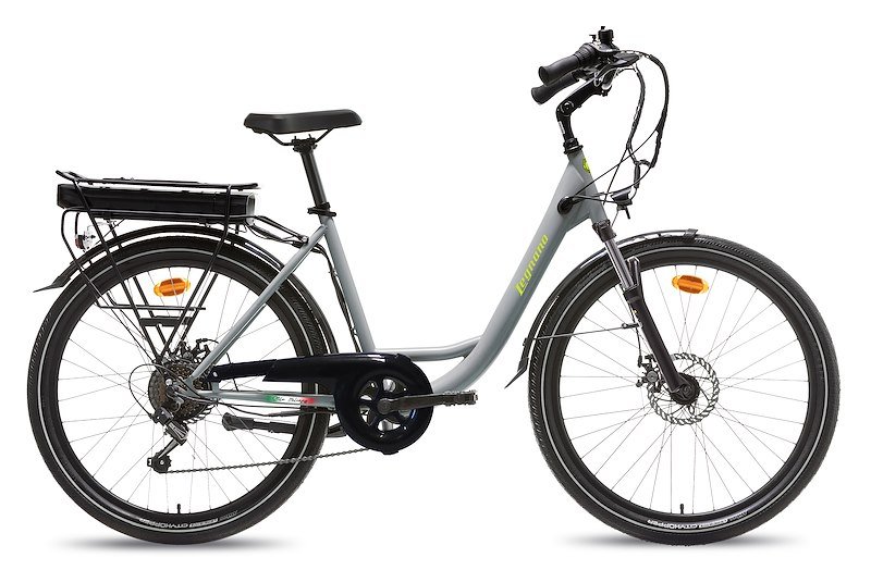 Legnano e-bike city Flex Grigio Pastello