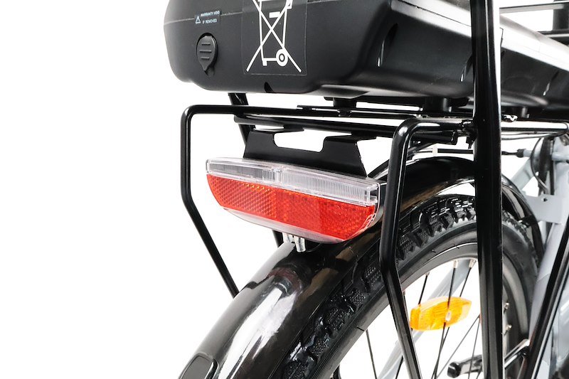 Legnano e-bike city Flex Grigio Pastello