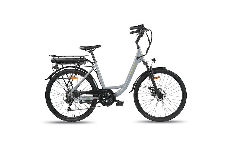 Legnano e-bike city Flex Grigio Pastello