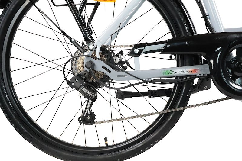 Legnano e-bike city Flex Grigio Pastello