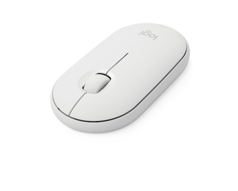 Logitech Mouse M350 Pebble Wireless Mouse 2 OffWhite