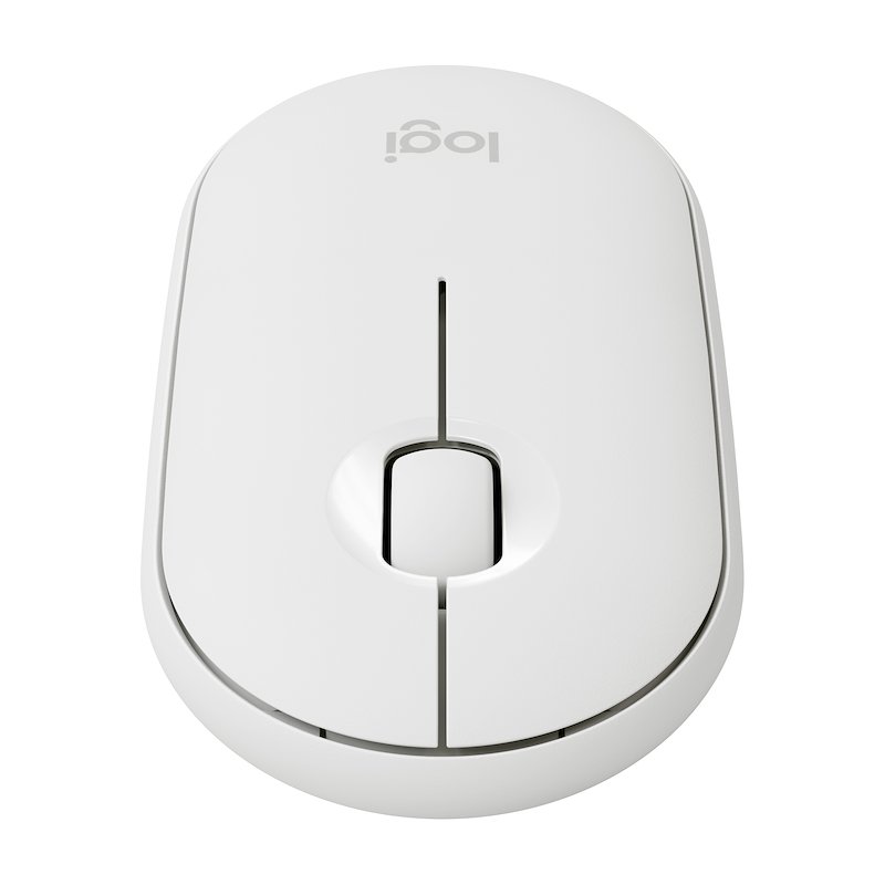 Logitech Mouse M350 Pebble Wireless Mouse 2 OffWhite