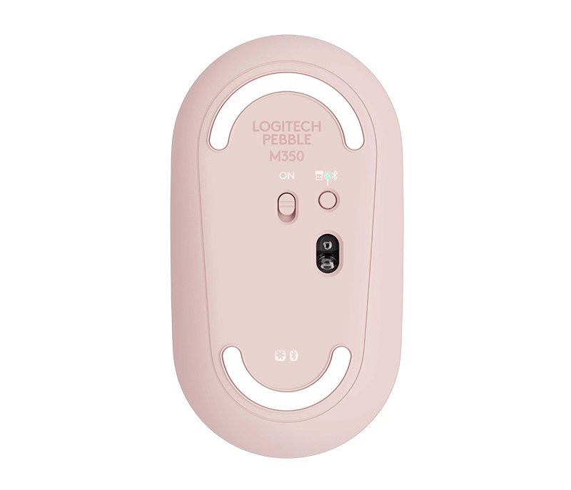Logitech Mouse M350 Pebble Wireless Mouse 2 Rose