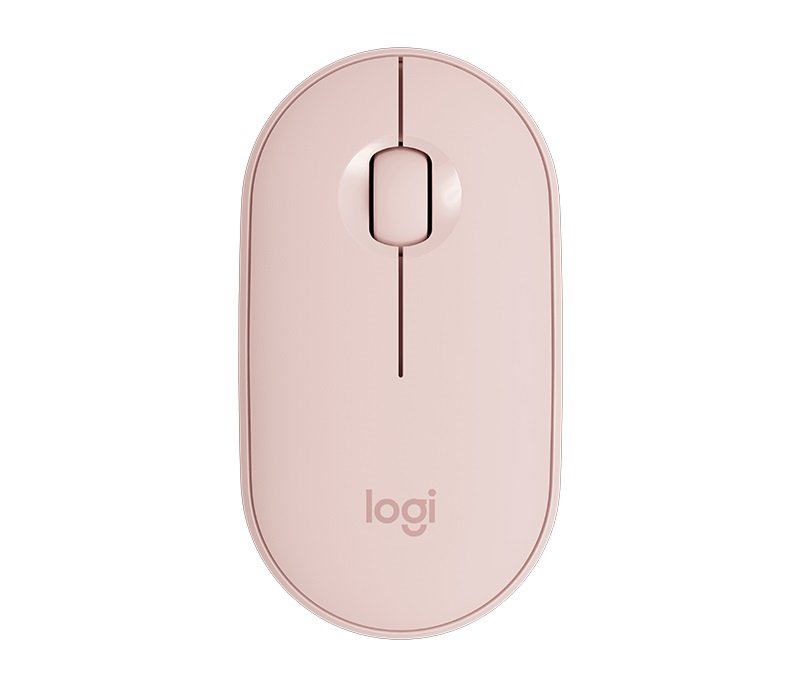 Logitech Mouse M350 Pebble Wireless Mouse 2 Rose
