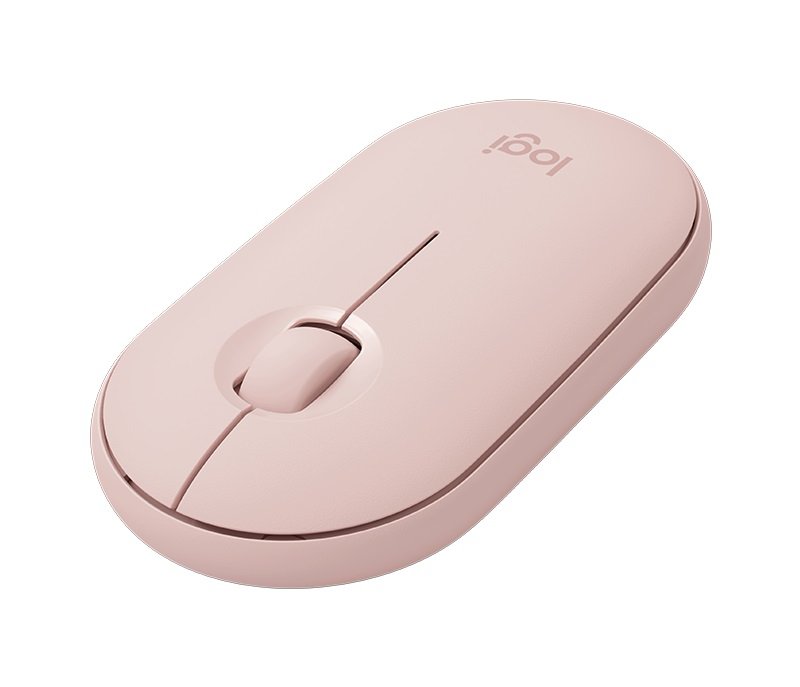 Logitech Mouse M350 Pebble Wireless Mouse 2 Rose