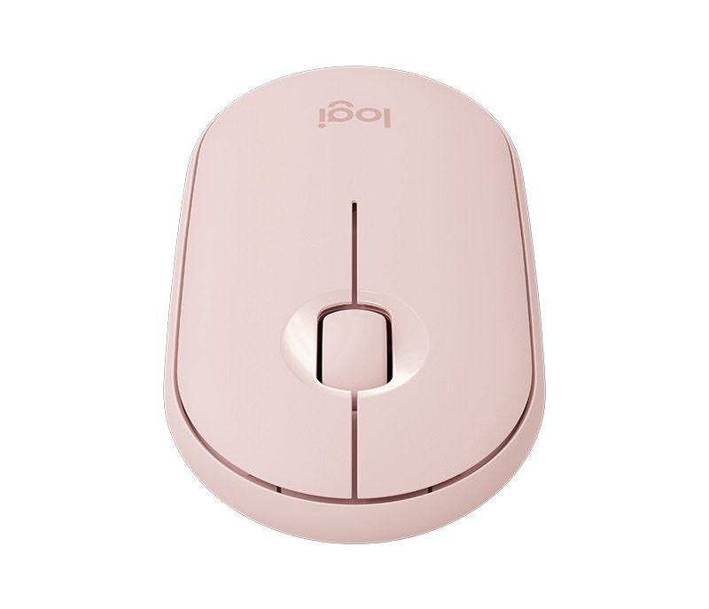 Logitech Mouse M350 Pebble Wireless Mouse 2 Rose