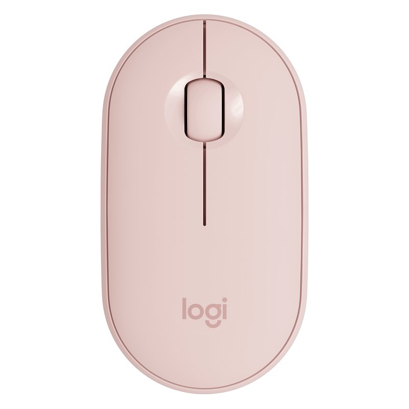 Logitech Mouse M350 Pebble Wireless Mouse 2 Rose