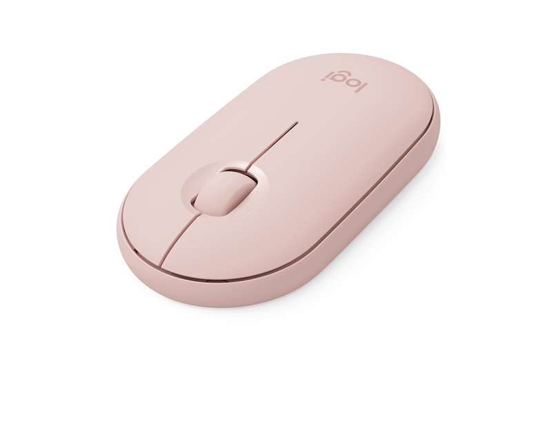 Logitech Mouse M350 Pebble Wireless Mouse 2 Rose