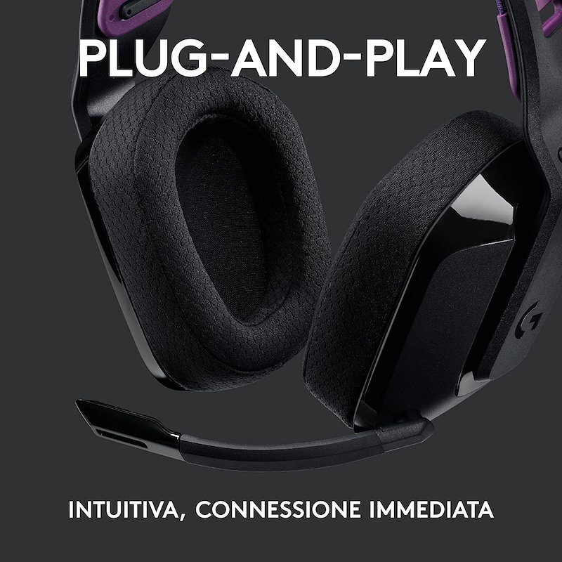 Logitech Headband G535 Wireless Gaming Headset  981-000972