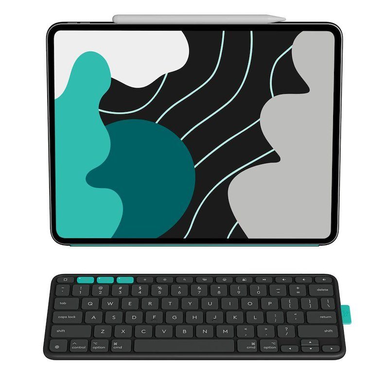 Custodia Con Tastiera Bluetooth Per IPad Pro 13″ (M5/M4) 2025/2024 – QWERTZ Tedesco Con Trackpad E Tasti Silenziosi