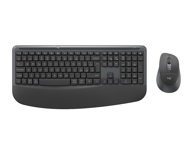 Logitech Kit tastiera + mouse Graphite