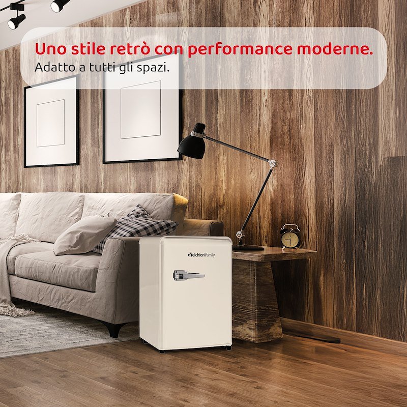 Melchioni Frigorifero SottoTavolo Siberia 45L Panna