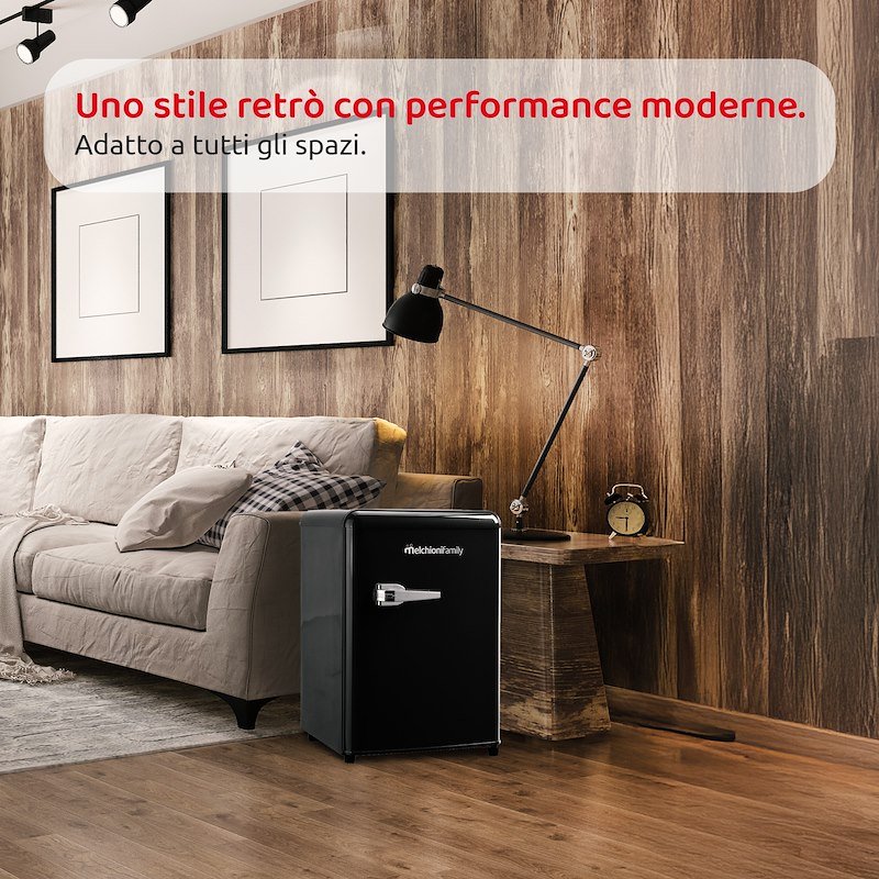 Melchioni Frigorifero SottoTavolo Siberia 45L Nero