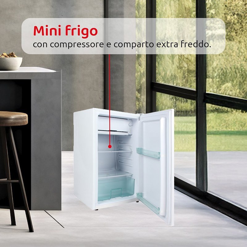 Melchioni Frigorifero sottotavolo Igloo 88 Bianco / metallo