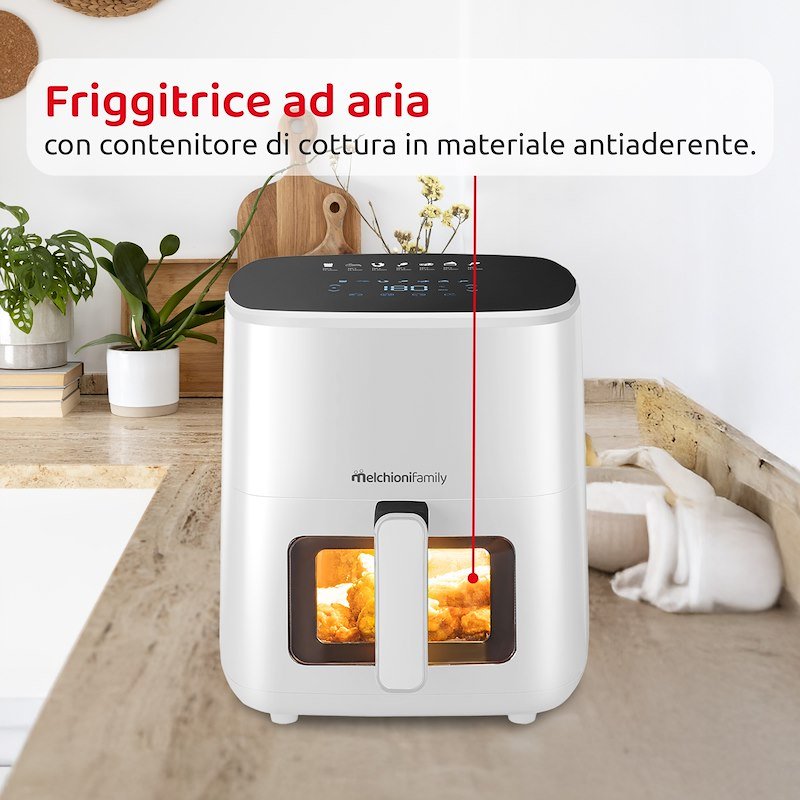 Melchioni Friggitrice ad aria 5L Marianna New White