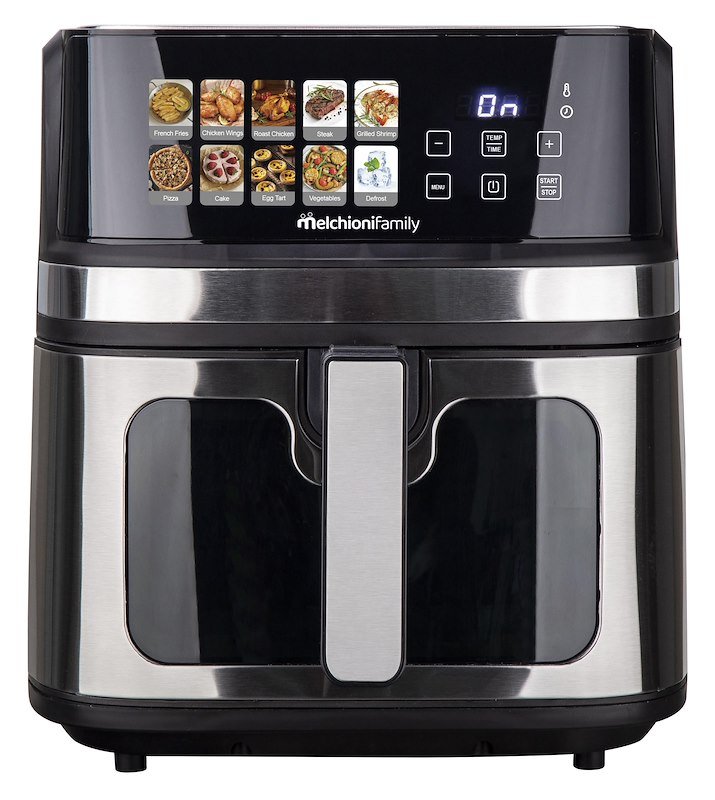 Melchioni Friggitrice ad Aria 8L Gaia Plus Nero