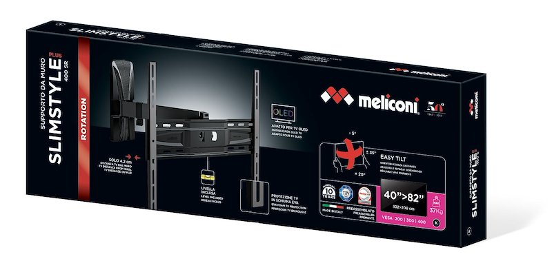 Meliconi Staffa TV 40" - 82" SlimStyle Plus 400 SR