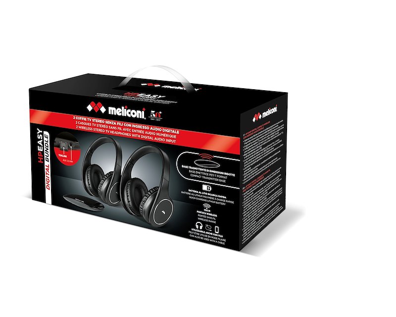 Meliconi Cuffia wireless HP Easy Digital Bundle