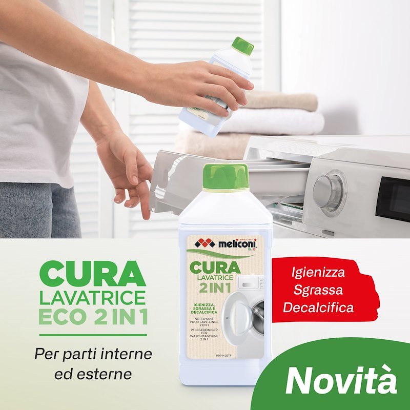 Meliconi CURA LAVATRICE LIQUIDO EC 2 Flaconi
