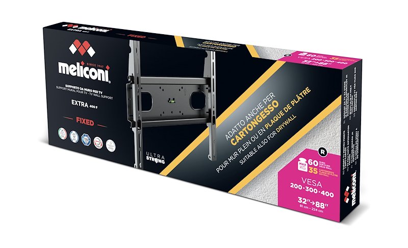 Meliconi Staffa TV 32" - 88" Extra 400f Cg Nero