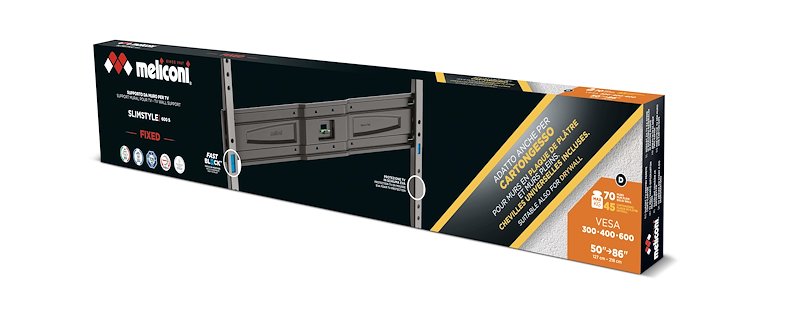 Meliconi Staffa tv 50-86" 480958 Nero