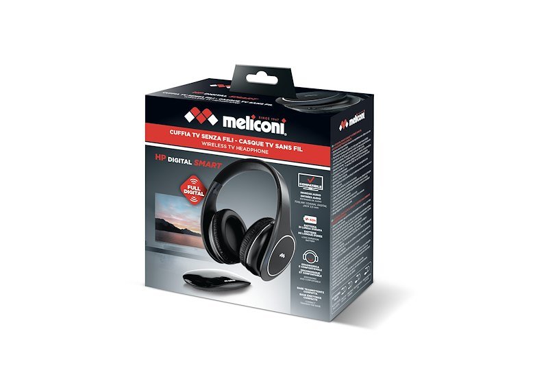 Meliconi Cuffie Wireless Hp Digital Smart Nero