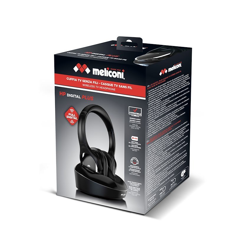 Meliconi Cuffie TV Digital Plus 497335