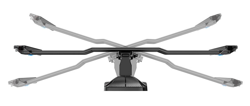 Meliconi Supporto TV 32" - 77" Extra 400 Tilt N Turn Cg Nero