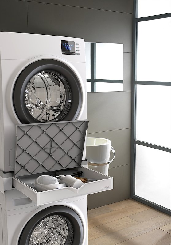 Meliconi Kit Sovrapposizione lavatrice-asciugatrice Torre Duo 656123