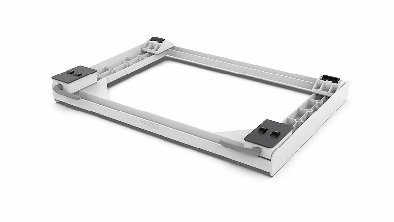 Meliconi - Base Anti-Vibrazione Lavatrice e Asciugatrice Slim - Base Move Slim