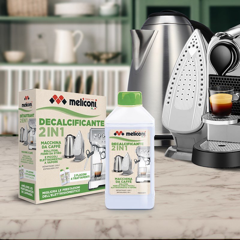 Meliconi Decalcificante Liquido 2Pz Eco 2 In 1 656163
