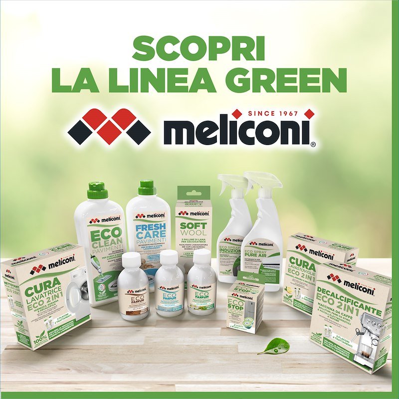 Meliconi Detergente Pavimenti per Scope Elettriche e Robot Eco Clean 621029