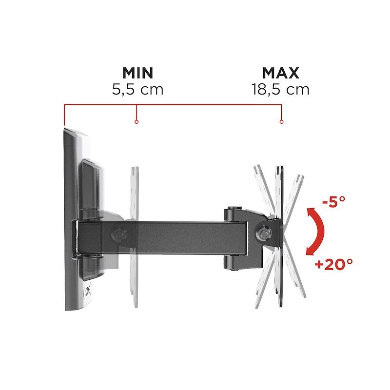 Meliconi Staffa TV Flatstyle Fr 100 It ER 100