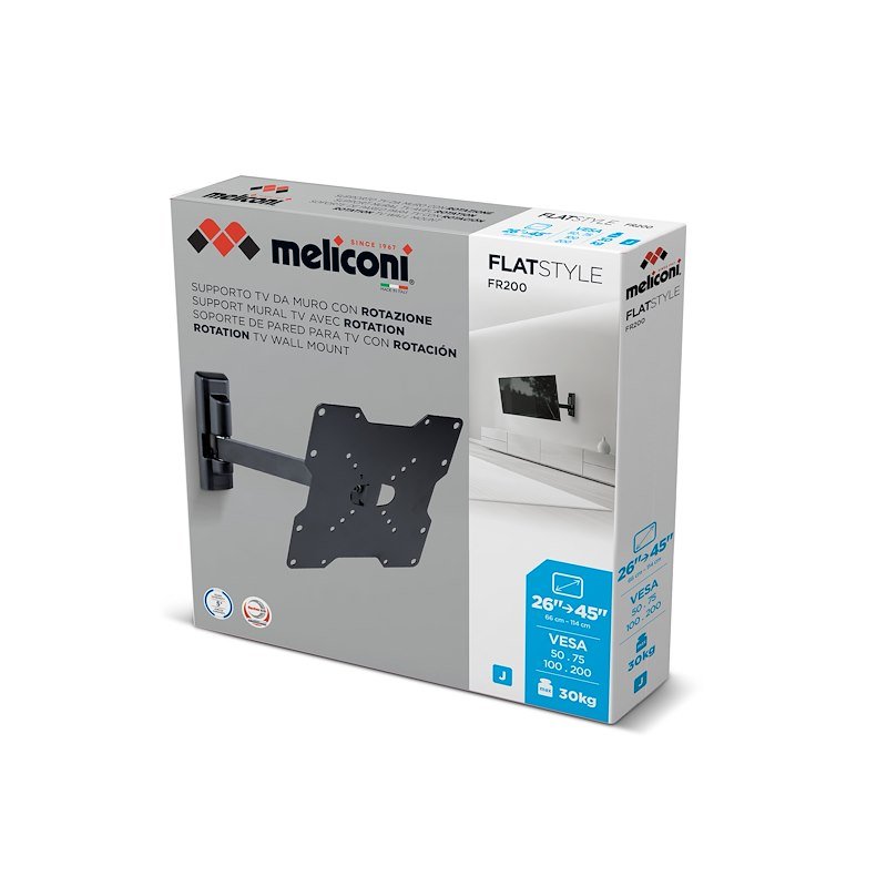 Meliconi Staffa TV Flatstyle Fr200 It 580458