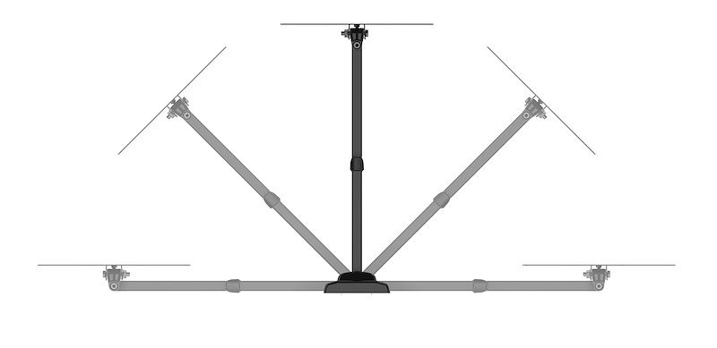 Meliconi Supporto Flatstyle Fdr200 It