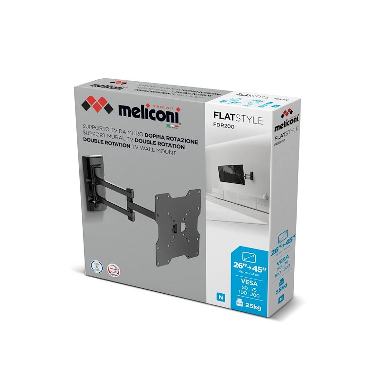 Meliconi Supporto Flatstyle Fdr200 It