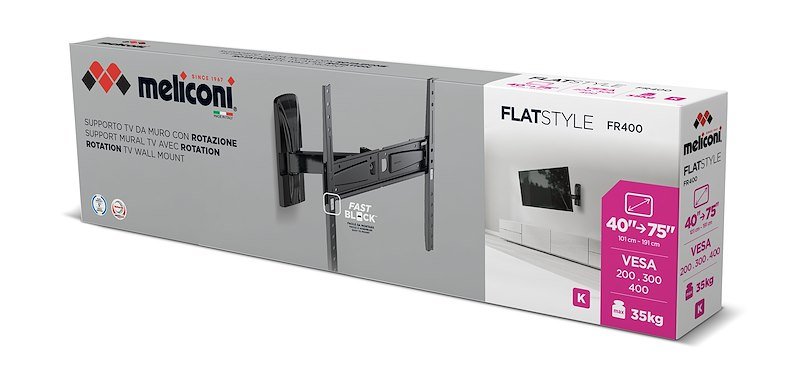 Meliconi Staffa TV Flatstyle Fr 400 It