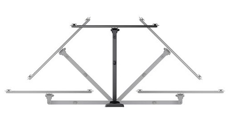 Meliconi Supporto TV Flatstyle Fdr 400 It Nero