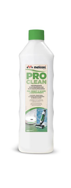 Meliconi Detergente pavimenti per scope elettriche e robot 1L PRO CLEAN PAVIMENTI 621039
