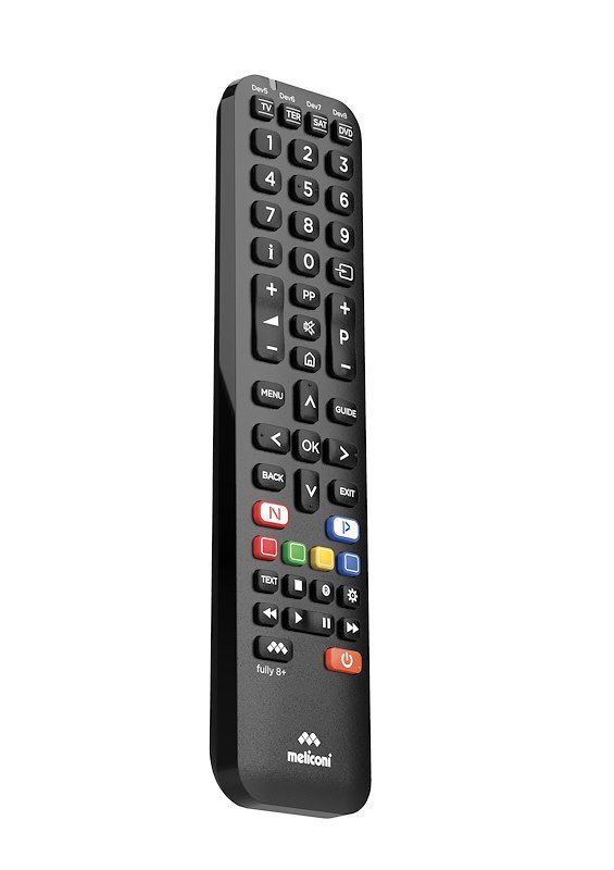 Meliconi Telecomando universale 8 in 1 Fully 8+ New