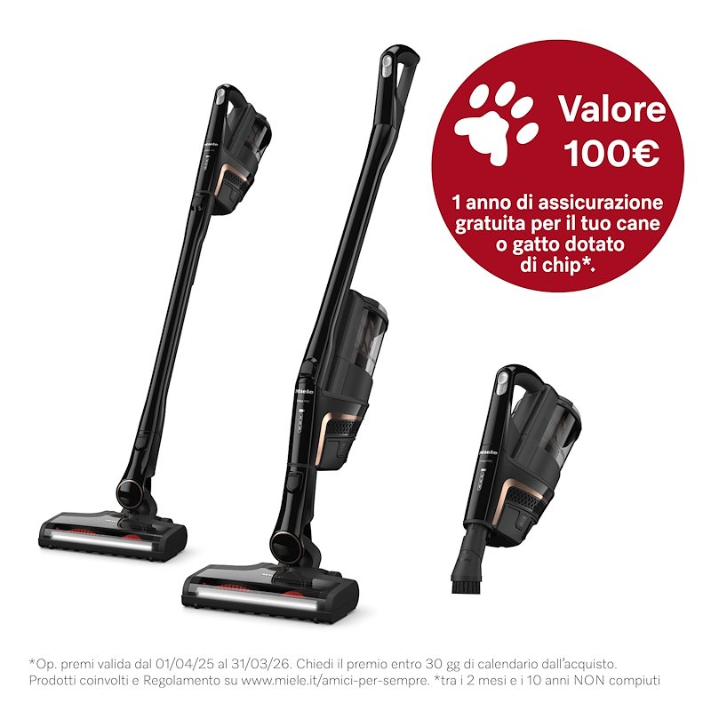 Miele Scopa Elettrica Triflex Hx2 Cat&dog Nero Ossidia