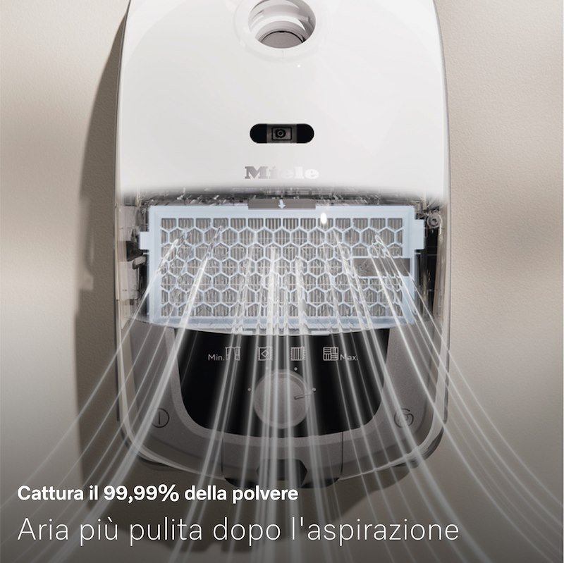 Miele Aspirapolvere a Traino Guard S1 Blu Nordico