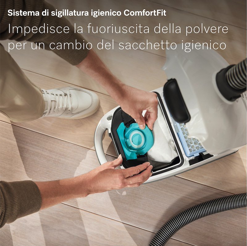 Miele Aspirapolvere a Traino Guard S1 Blu Nordico