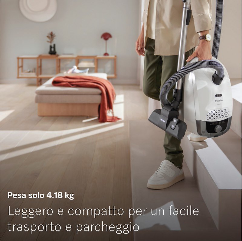 Miele Aspirapolvere a Traino Guard S1 Blu Nordico