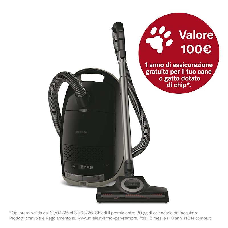 Miele Aspirapolvere a Traino Guard M1 Cat & Dog Flex Nero Ossidiana