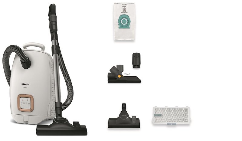 Miele Aspirapolvere a Traino Guard L1 Allergy Bianco Brillante