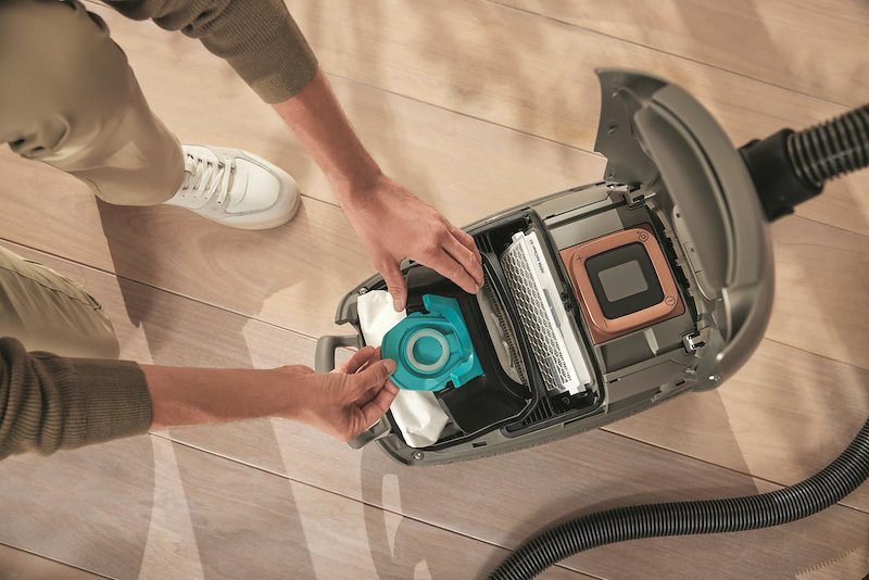 30 Sacchetti Per Aspirapolvere + 4 Filtri Motore Compatibili Con Miele HS 05 - Micropile Multistrato