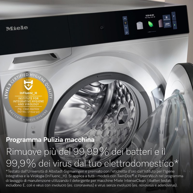 Miele Lavatrici 9 kg WQ 1200 WPS NOVA EDITION 12697800 Bianco