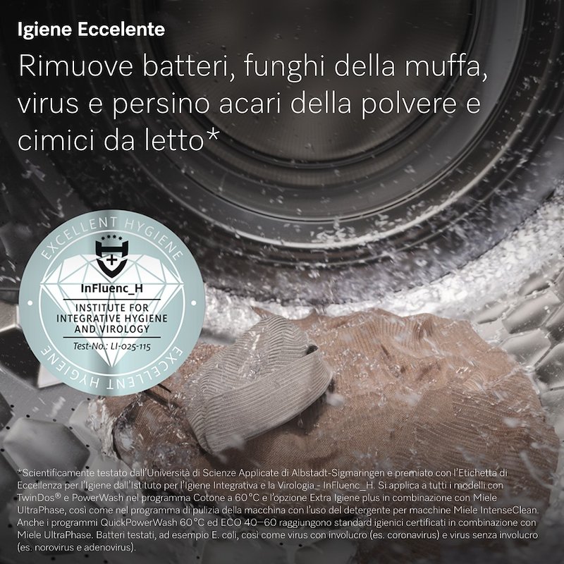 Miele Lavatrici 9 kg WQ 1200 WPS NOVA EDITION 12697800 Bianco