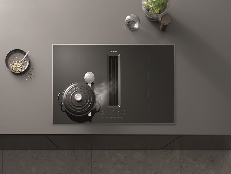 MielePiano cottura induzione 	KMDA 7272-1 FR 12904840 Nero